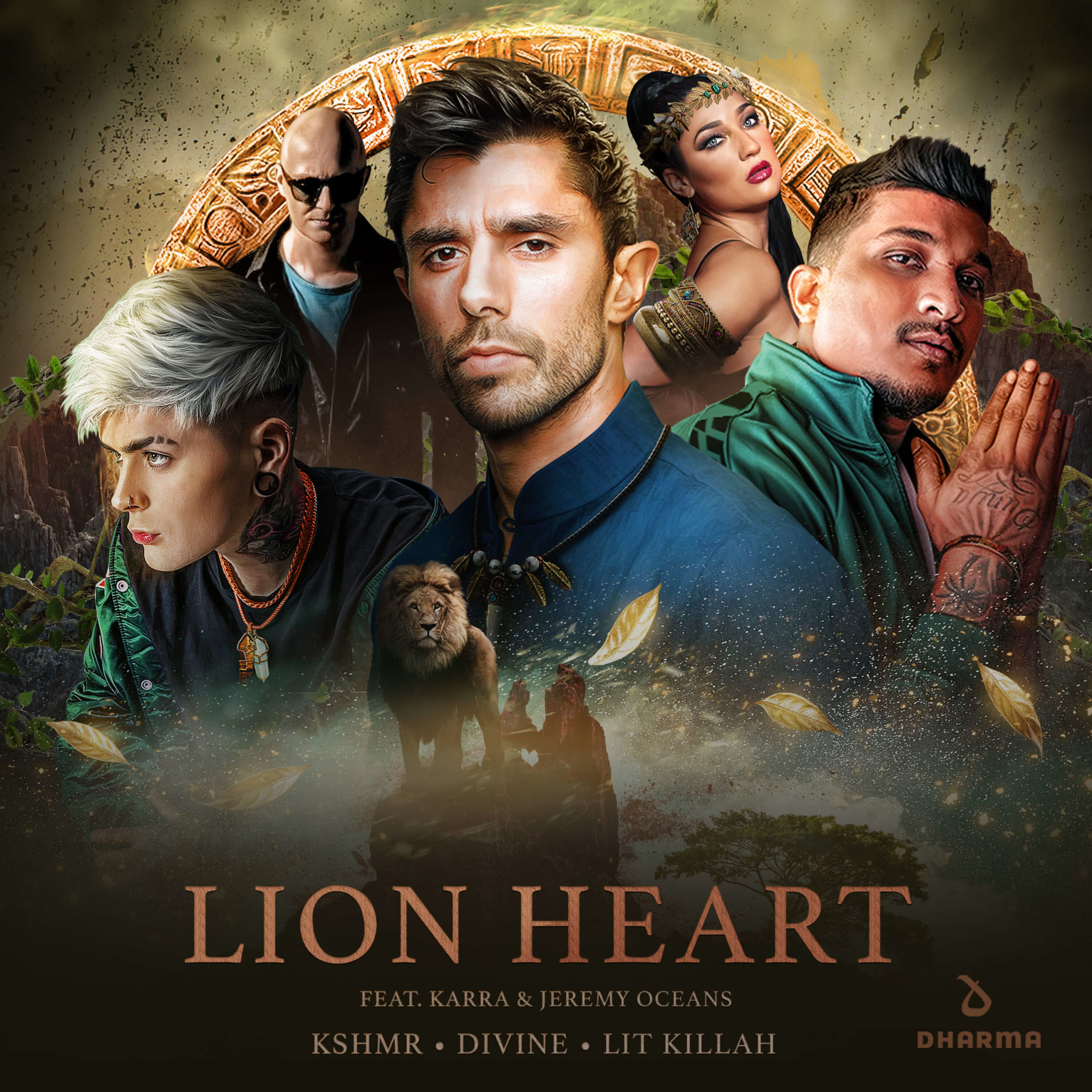 KSHMR x DIVINE x LIT killah - Lion Heart (feat. Jeremy Oceans & KARRA)