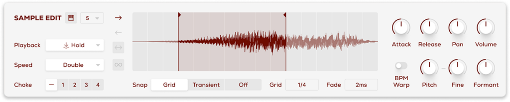 The Edit Page: Shape Your Sound